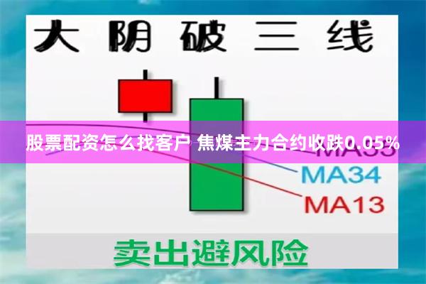 股票配资怎么找客户 焦煤主力合约收跌0.05%